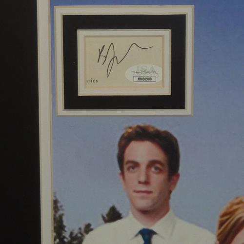 The Office Full-Size TV Poster Deluxe Framed with 5 Cast Autographs - JSA | Collectible Memorabilia-Powers Sports Memorabilia