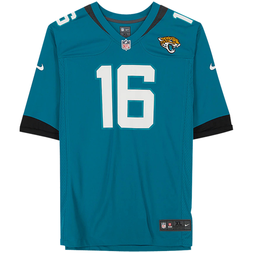 Autographed Trevor Lawrence Jacksonville Jaguars (Teal #16) Nike Jersey - Fanatics-Powers Sports Memorabilia