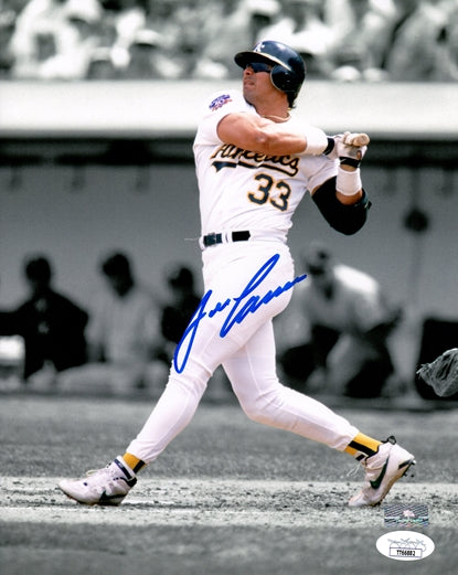 Autographed Jose Canseco Oakland A's (Spotlight) 8x10 Photo - JSA-Powers Sports Memorabilia