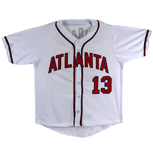 Autographed Ronald Acuna Jr. Atlanta (White #13) Custom Baseball Jersey - JSA-Powers Sports Memorabilia