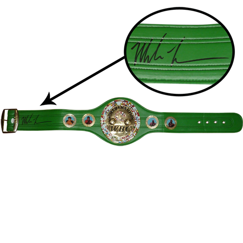 Autographed Mike Tyson WBC Boxing Championship Belt - JSA-Powers Sports Memorabilia