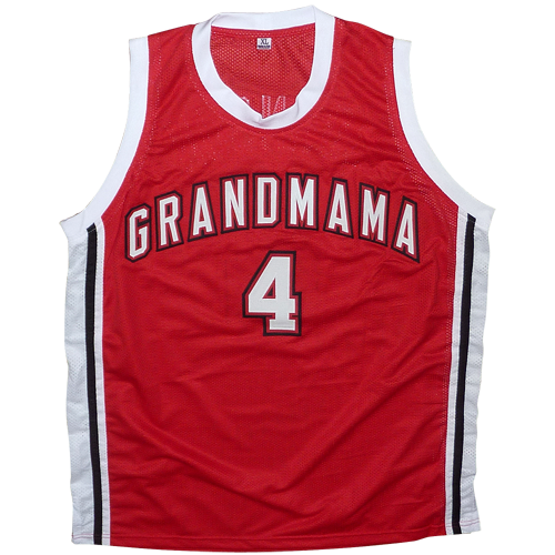Autographed Larry Johnson UNLV Runnin Rebels (Red #4) Custom Jersey w/ 90 NCAA Champs - JSA-Powers Sports Memorabilia