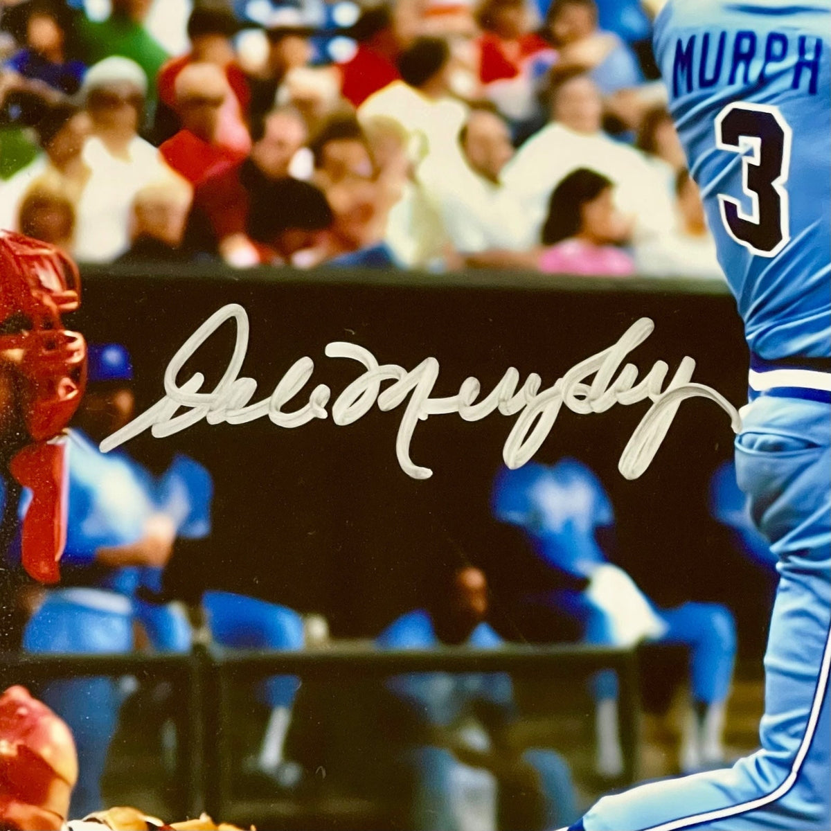 Autographed Dale Murphy Atlanta Braves Deluxe Framed 11x14 Photo - JSA-Powers Sports Memorabilia