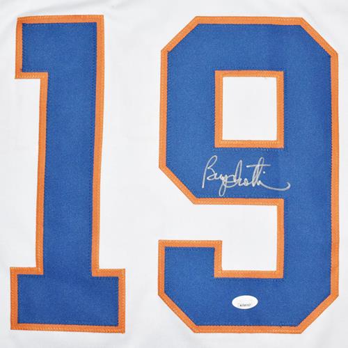 Autographed Bryan Trottier New York (White #19) Custom Hockey Jersey - JSA-Powers Sports Memorabilia