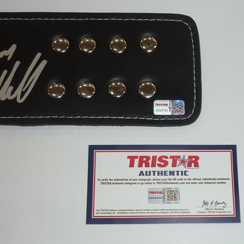 Autographed Chuck Liddell UFC Custom Model Championship Belt - TriStar