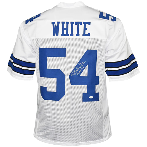 Autographed Randy White Dallas Cowboys (White #54) Custom Jersey - JSA-Powers Sports Memorabilia