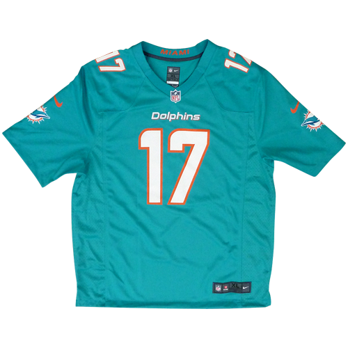Autographed Jaylen Waddle Miami Dolphins (Teal #17) Nike Game Jersey - Fanatics-Powers Sports Memorabilia