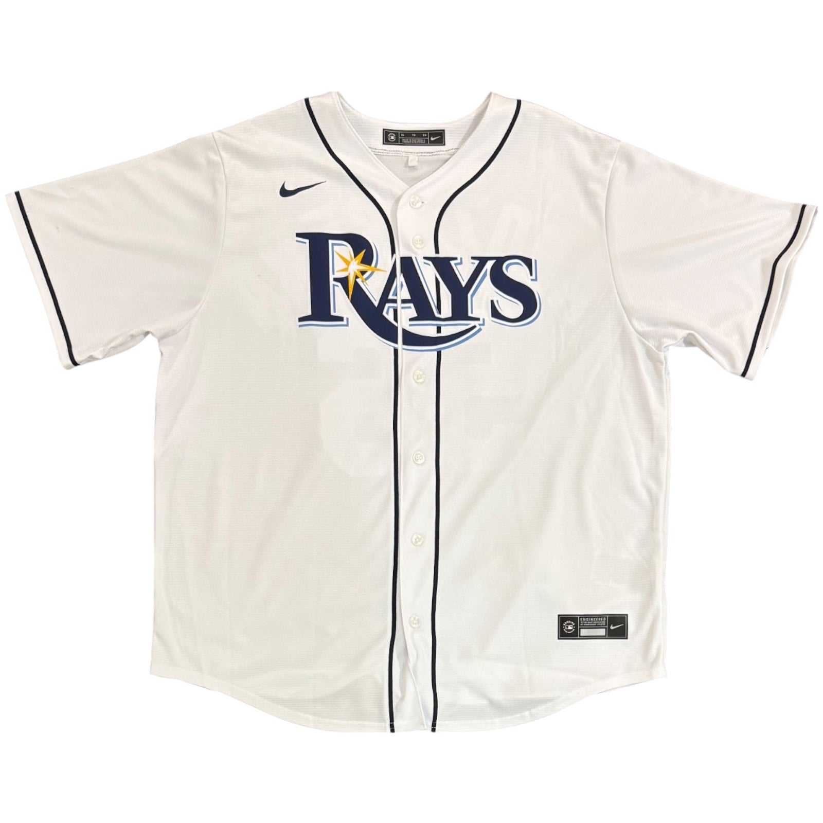 Autographed Randy Arozarena Tampa Bay Rays (White #56) Nike Jersey with Multiple Inscriptions - JSA-Powers Sports Memorabilia