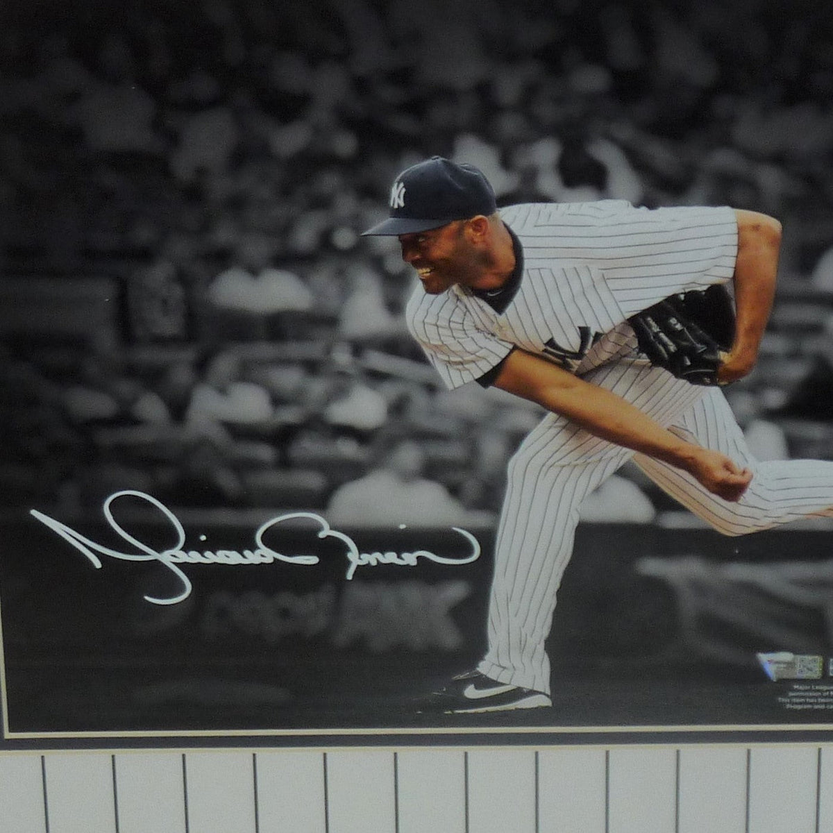 Autographed Mariano Rivera New York Yankees (Spotlight) Deluxe Framed 11x14 Photo - Fanatics-Powers Sports Memorabilia