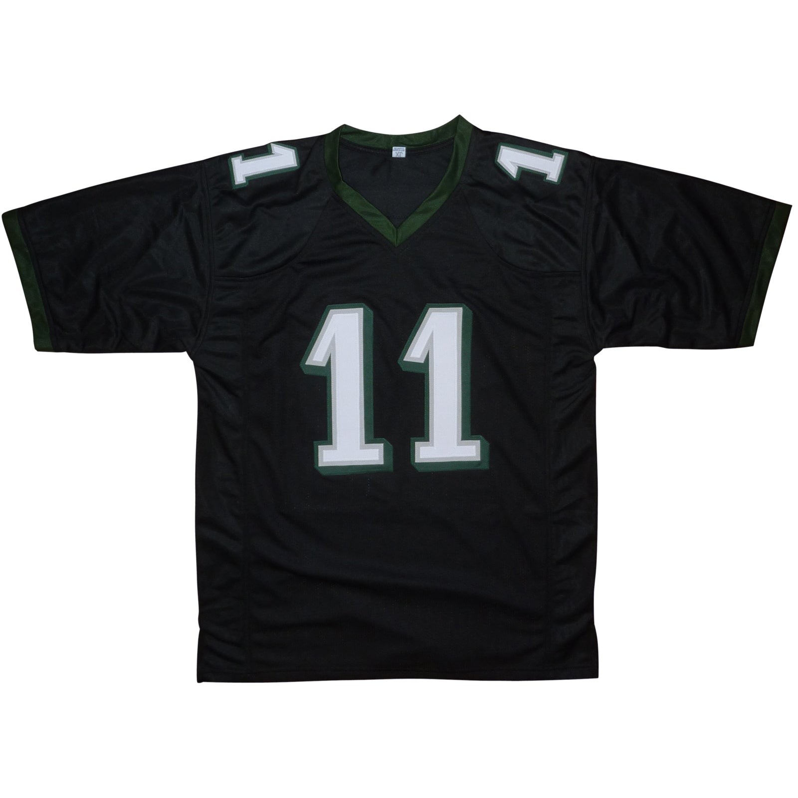 Autographed AJ Brown Philadelphia (Black #11) Custom Jersey - Beckett-Powers Sports Memorabilia