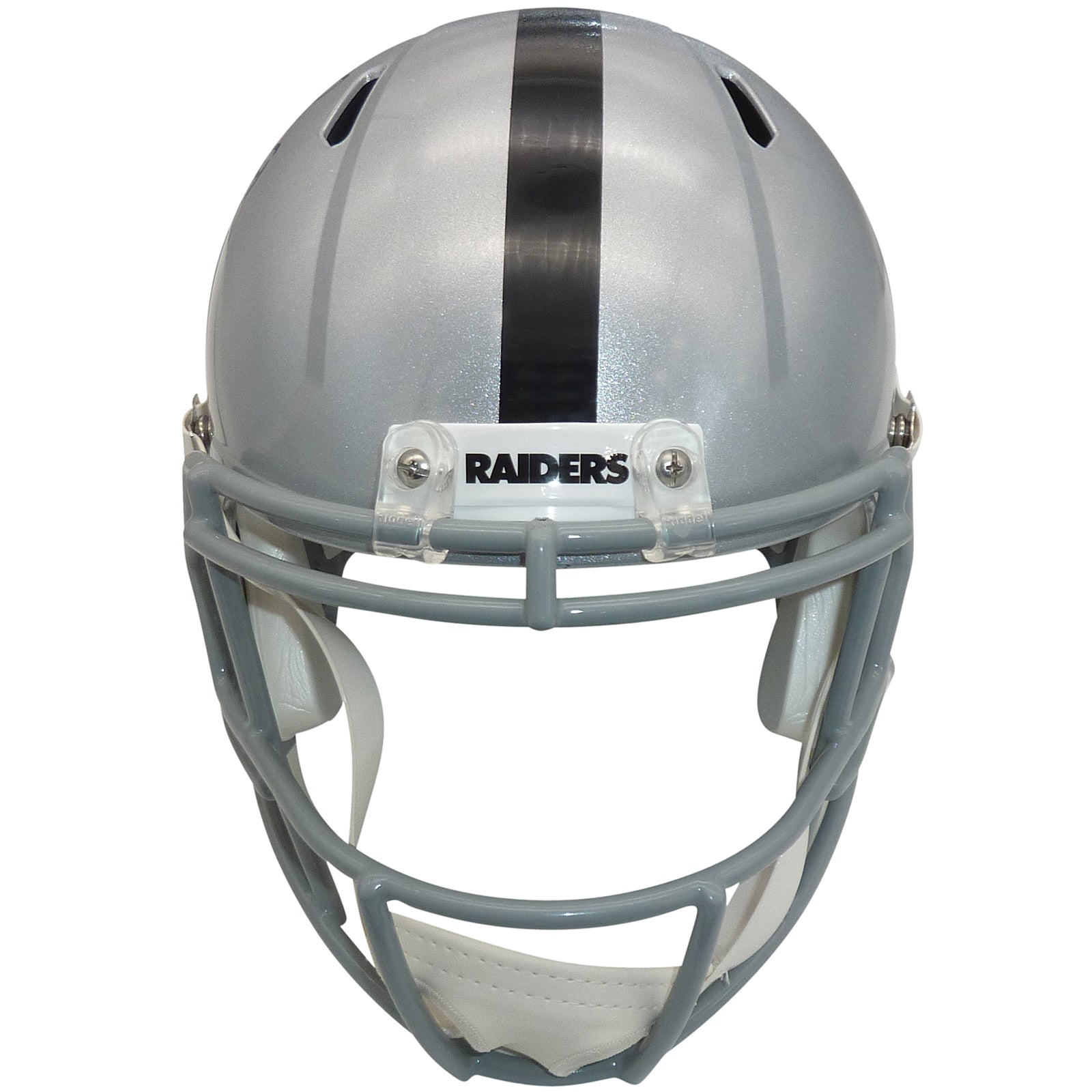 Autographed Howie Long Oakland Raiders Deluxe Full-Size Replica Helmet - BAS-Powers Sports Memorabilia