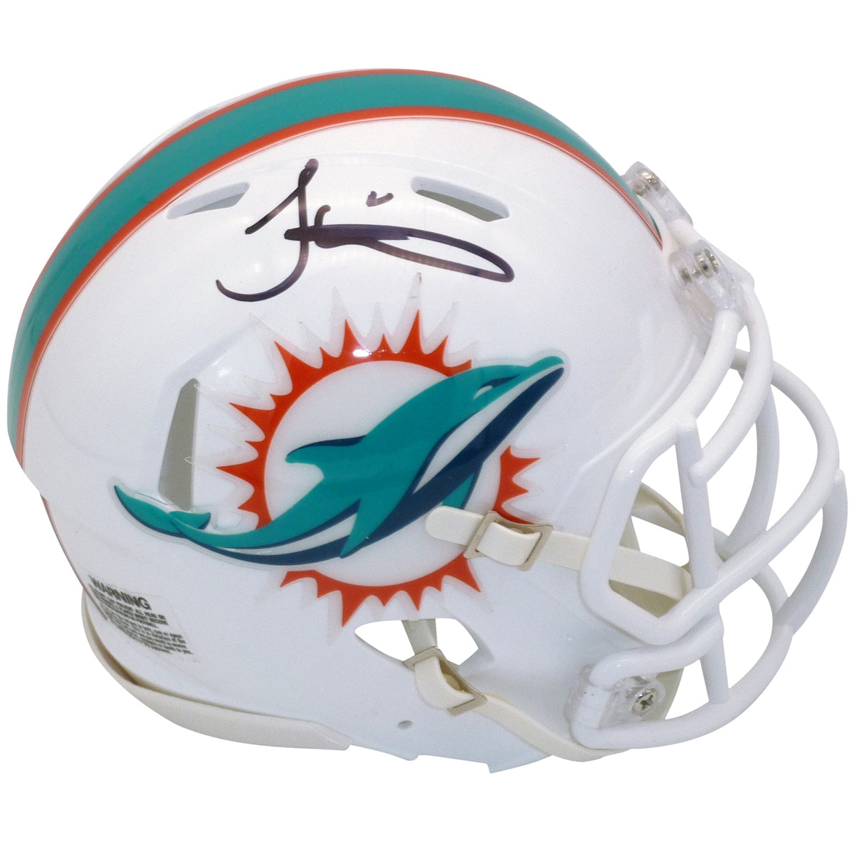 Autographed Tyreek Hill Miami Dolphins Mini Helmet - Beckett-Powers Sports Memorabilia