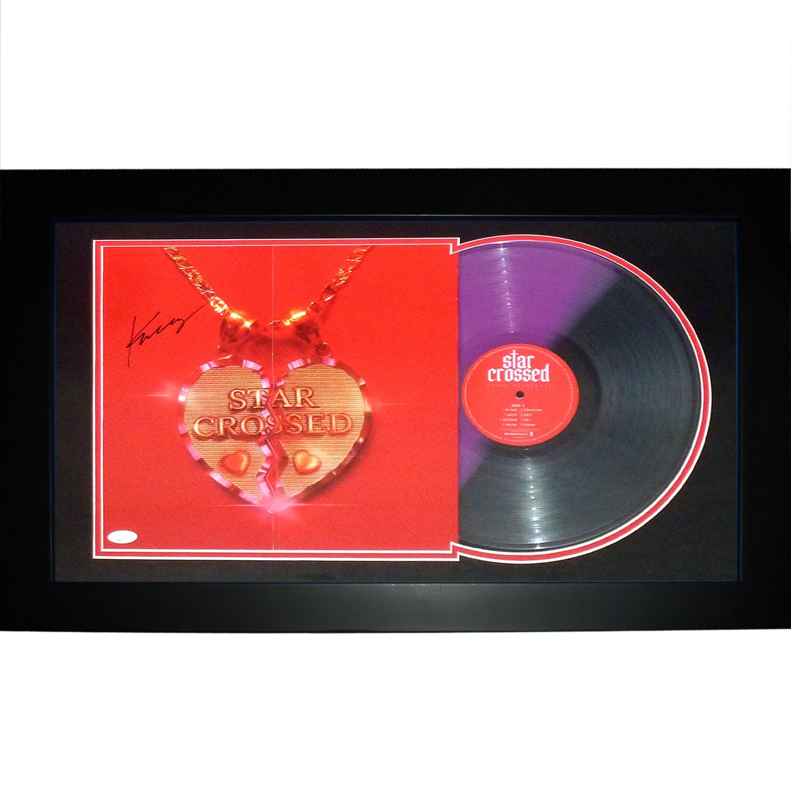 Autographed Kacey Musgraves Star Crossed Deluxe Framed Vinyl Record Album - JSA-Powers Sports Memorabilia