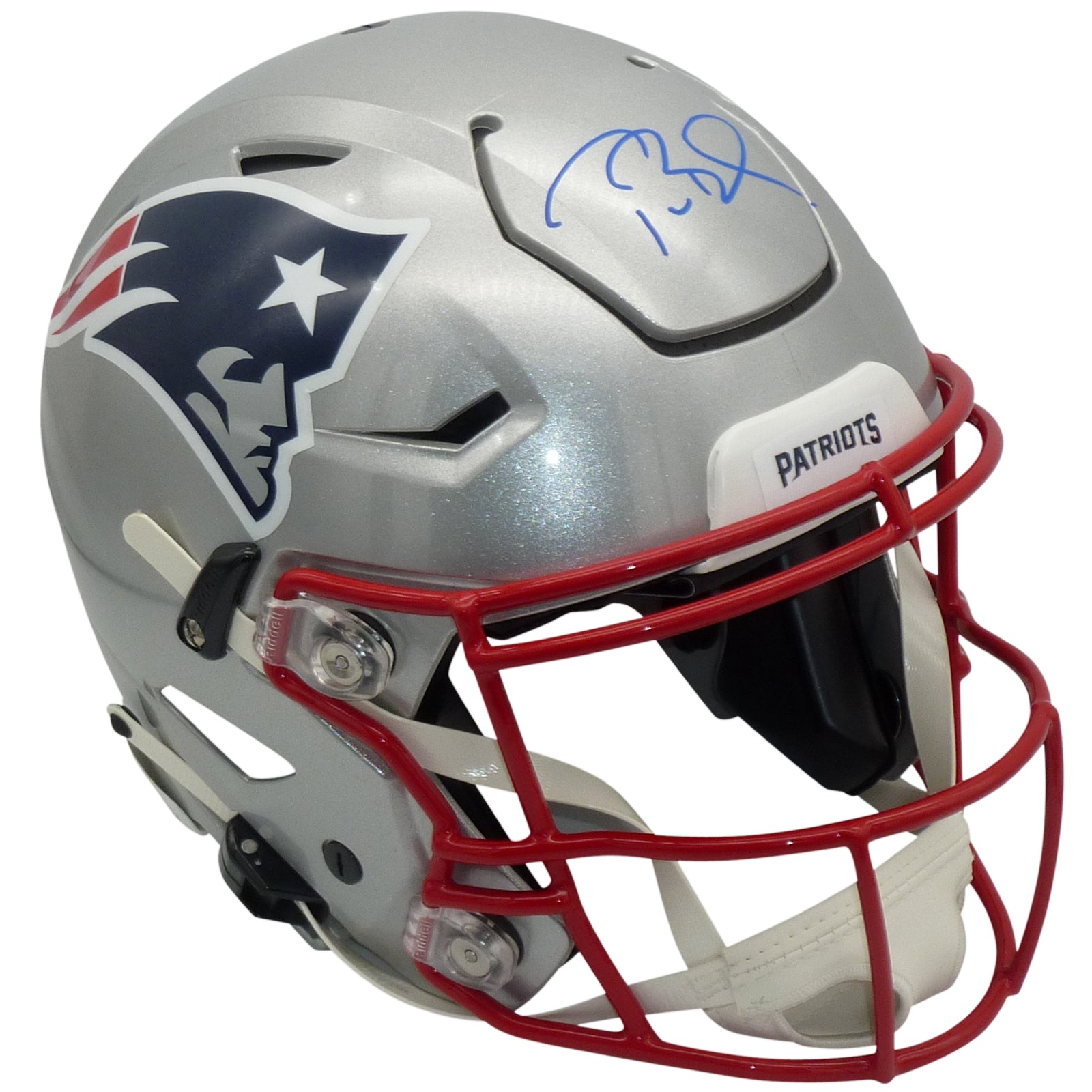 Autographed Tom Brady New England Patriots Riddell Speed Flex Authentic Helmet - Fanatics Authentic-Powers Sports Memorabilia