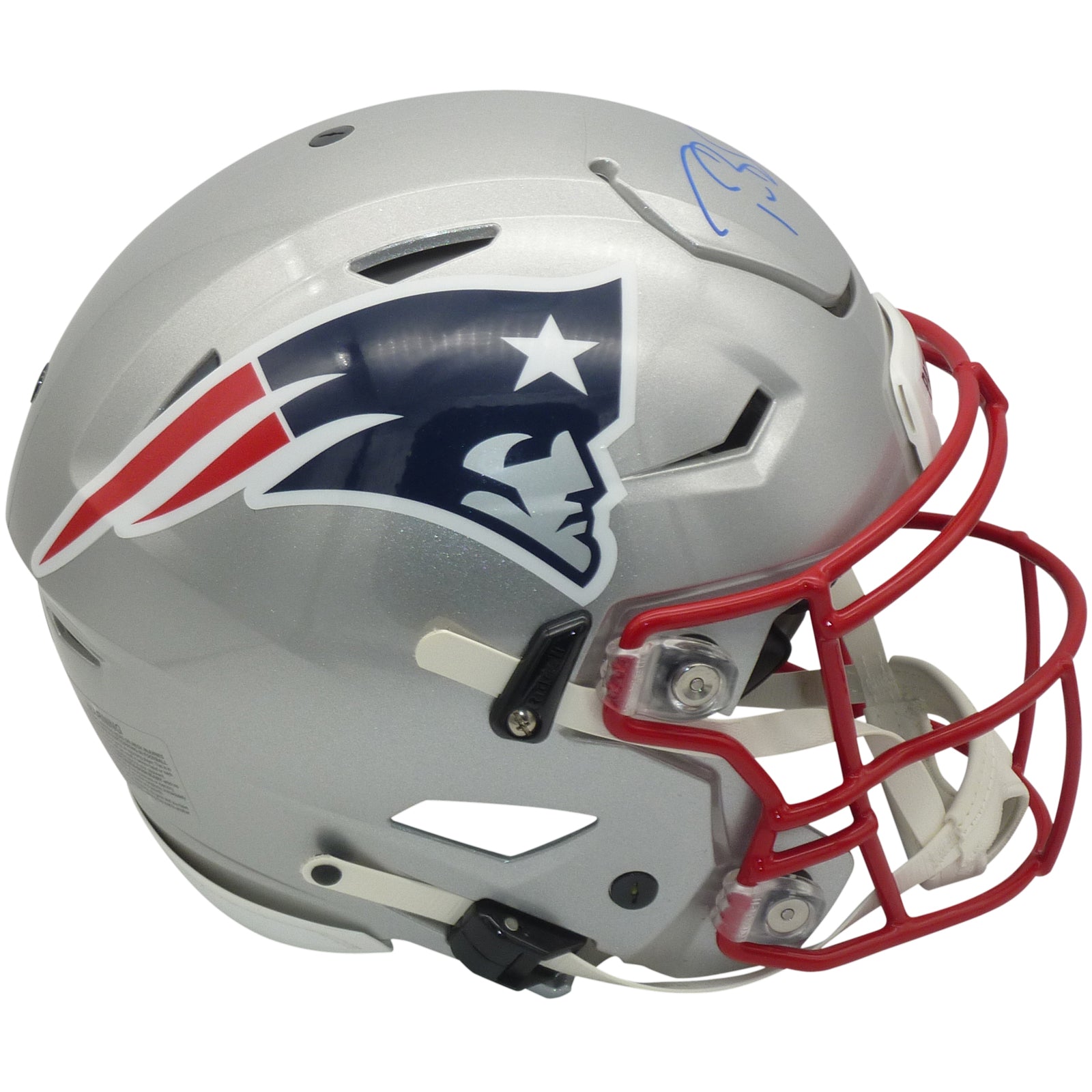 Autographed Tom Brady New England Patriots Riddell Speed Flex Authentic Helmet - Fanatics Authentic-Powers Sports Memorabilia