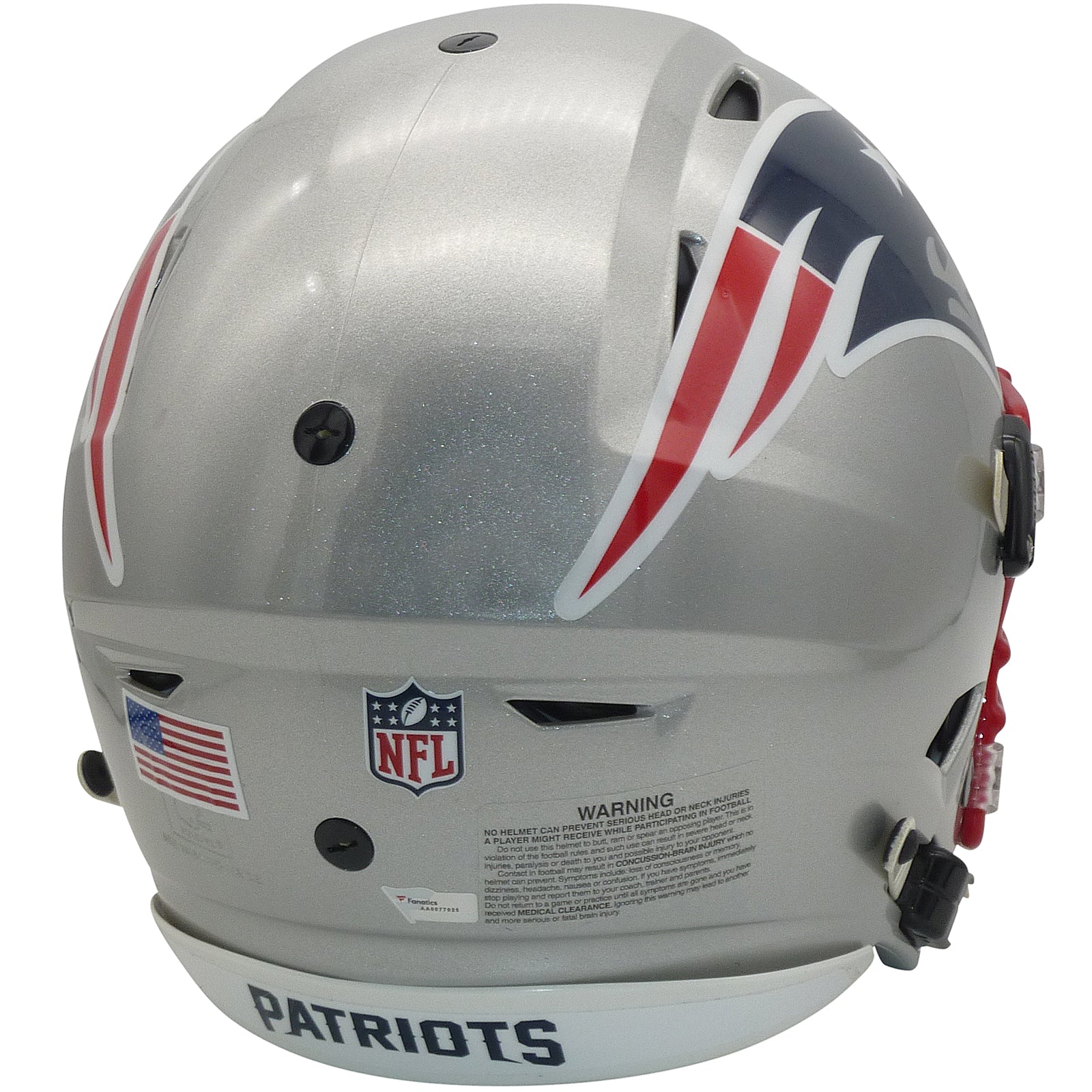 Autographed Tom Brady New England Patriots Riddell Speed Flex Authentic Helmet - Fanatics Authentic-Powers Sports Memorabilia