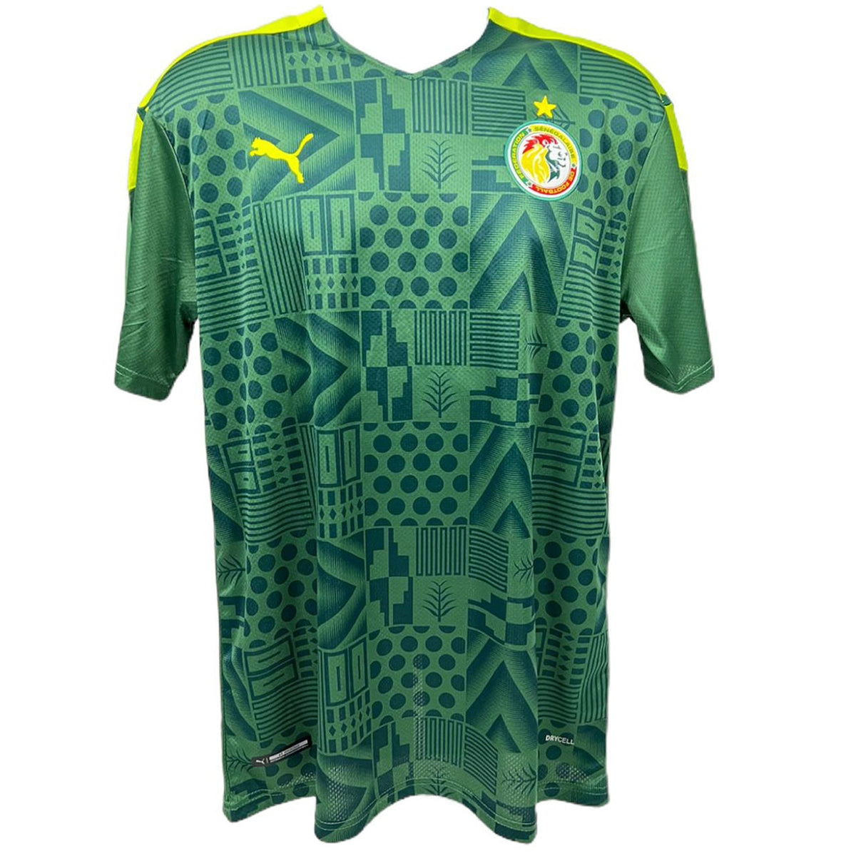 Autographed Sadio Mane Senegal (Green #10) Soccer Jersey - BAS