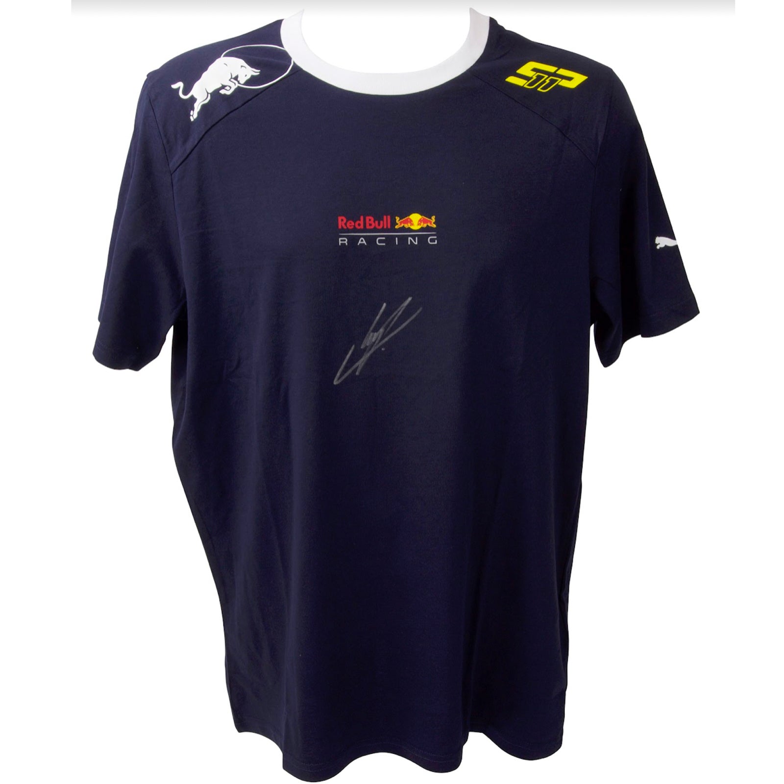 Autographed Sergio Perez F1 RedBull Racing Jersey - Beckett-Powers Sports Memorabilia