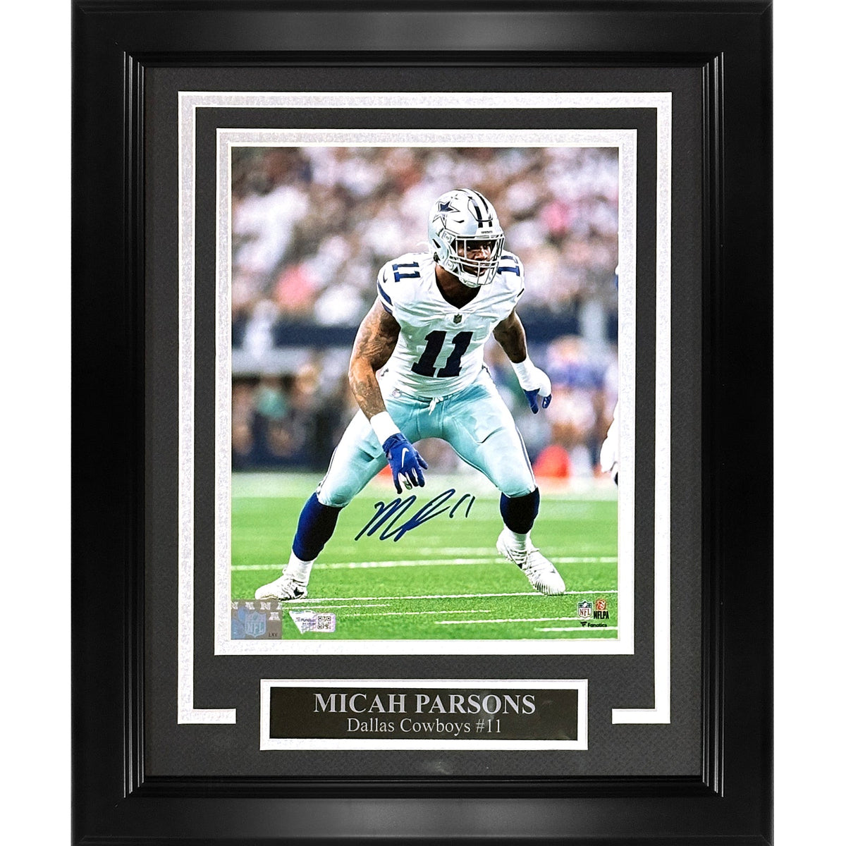 Autographed Micah Parsons Dallas Cowboys Deluxe Framed 8x10 Photo - Fanatics-Powers Sports Memorabilia