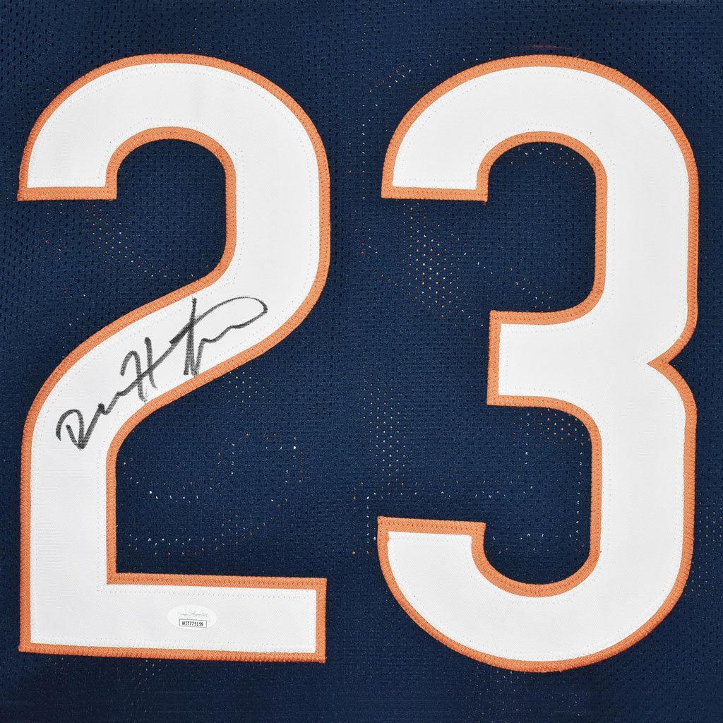 Autographed Devin Hester Chicago (Navy Blue #23) Custom Jersey - JSA-Powers Sports Memorabilia