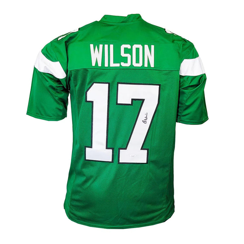 Autographed Garrett Wilson New York (Green #17) Custom Jersey - JSA-Powers Sports Memorabilia