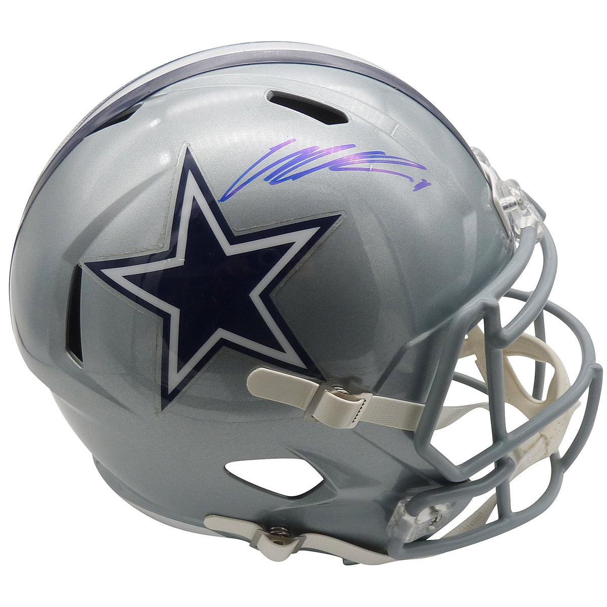 Autographed Micah Parsons Dallas Cowboys Deluxe Full-Size Replica Helmet - Fanatics-Powers Sports Memorabilia