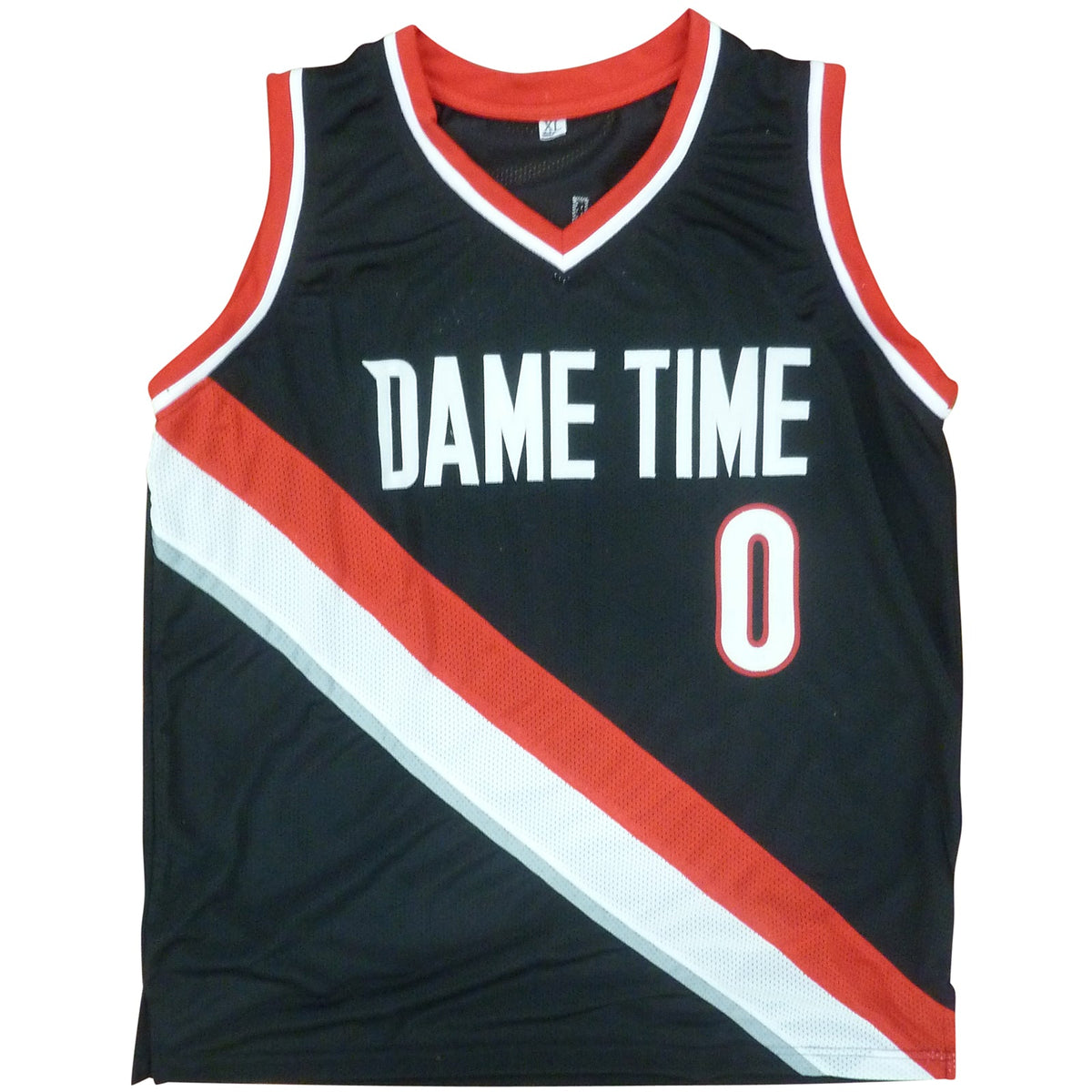 Autographed Damian Lillard Portland (Black #0) Custom Jersey - Beckett-Powers Sports Memorabilia