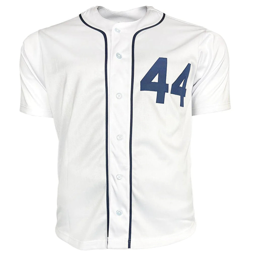 Autographed Julio Rodriguez Seattle (White #44) Custom Jersey - JSA-Powers Sports Memorabilia