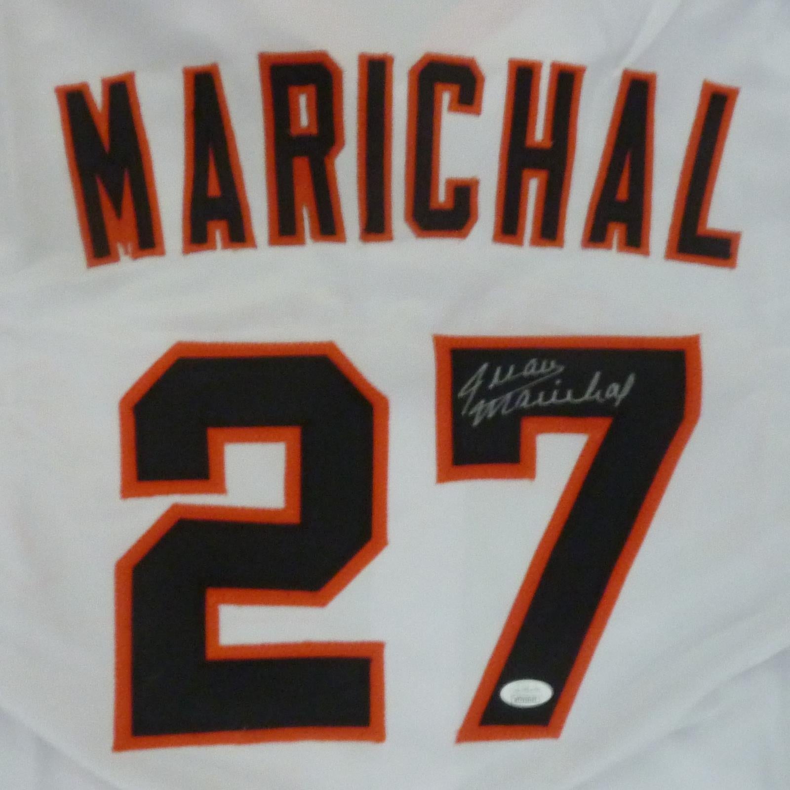 Autographed Juan Marichal San Francisco (White #27) Custom Jersey - JSA-Powers Sports Memorabilia