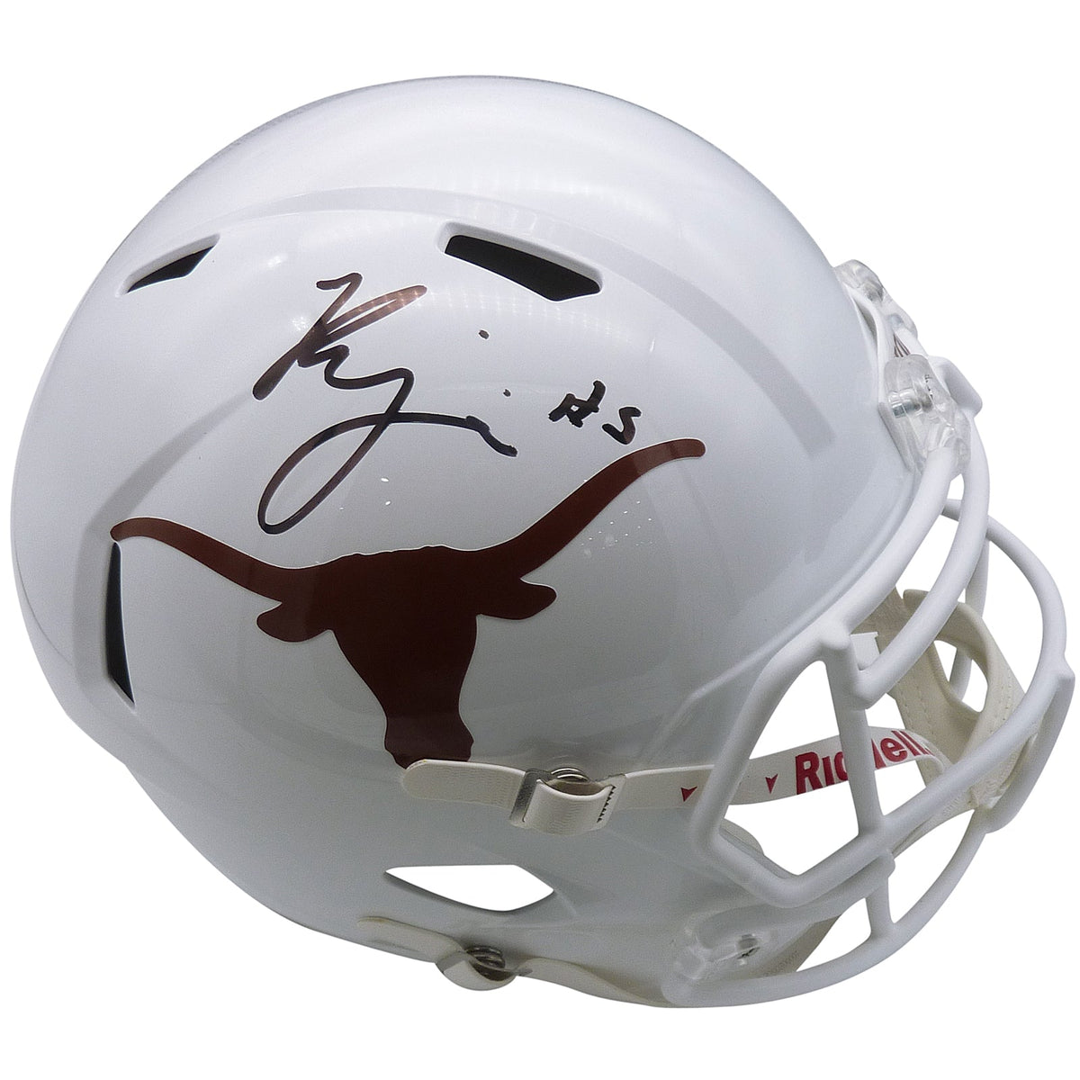 Autographed Bijan Robinson Texas Longhorns Mini Helmet - Beckett-Powers Sports Memorabilia