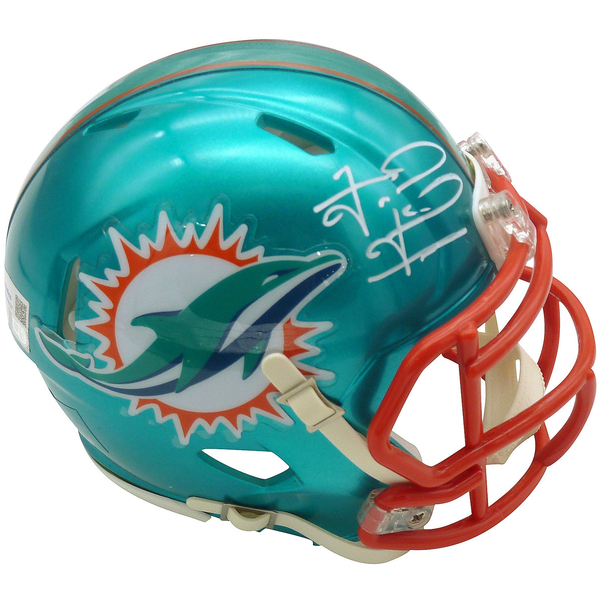 Autographed Tua Tagovailoa Miami Dolphins (FLASH Alternate) Mini Helmet - Fanatics-Powers Sports Memorabilia