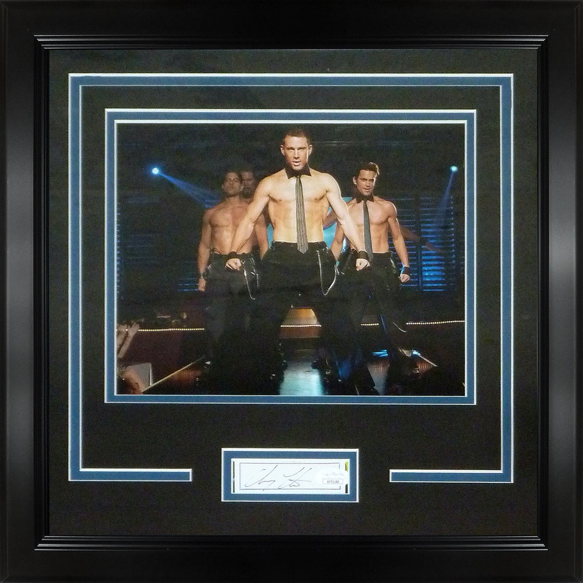 Autographed Channing Tatum Magic Mike Signature Series Frame - JSA-Powers Sports Memorabilia