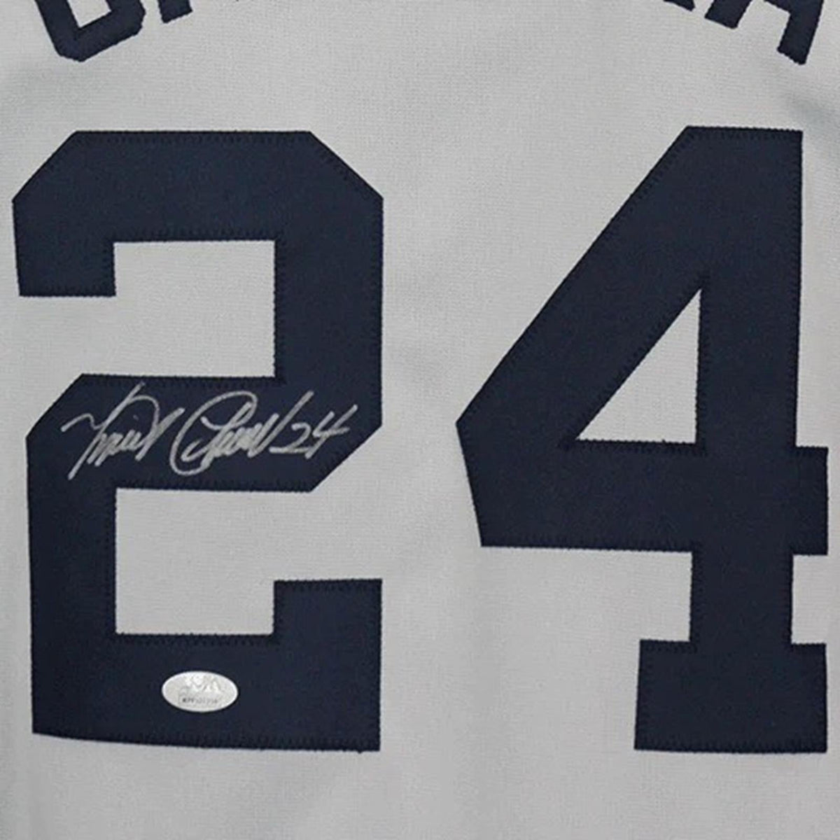 Autographed Miguel Cabrera Detroit (White #24) Custom Jersey - JSA-Powers Sports Memorabilia