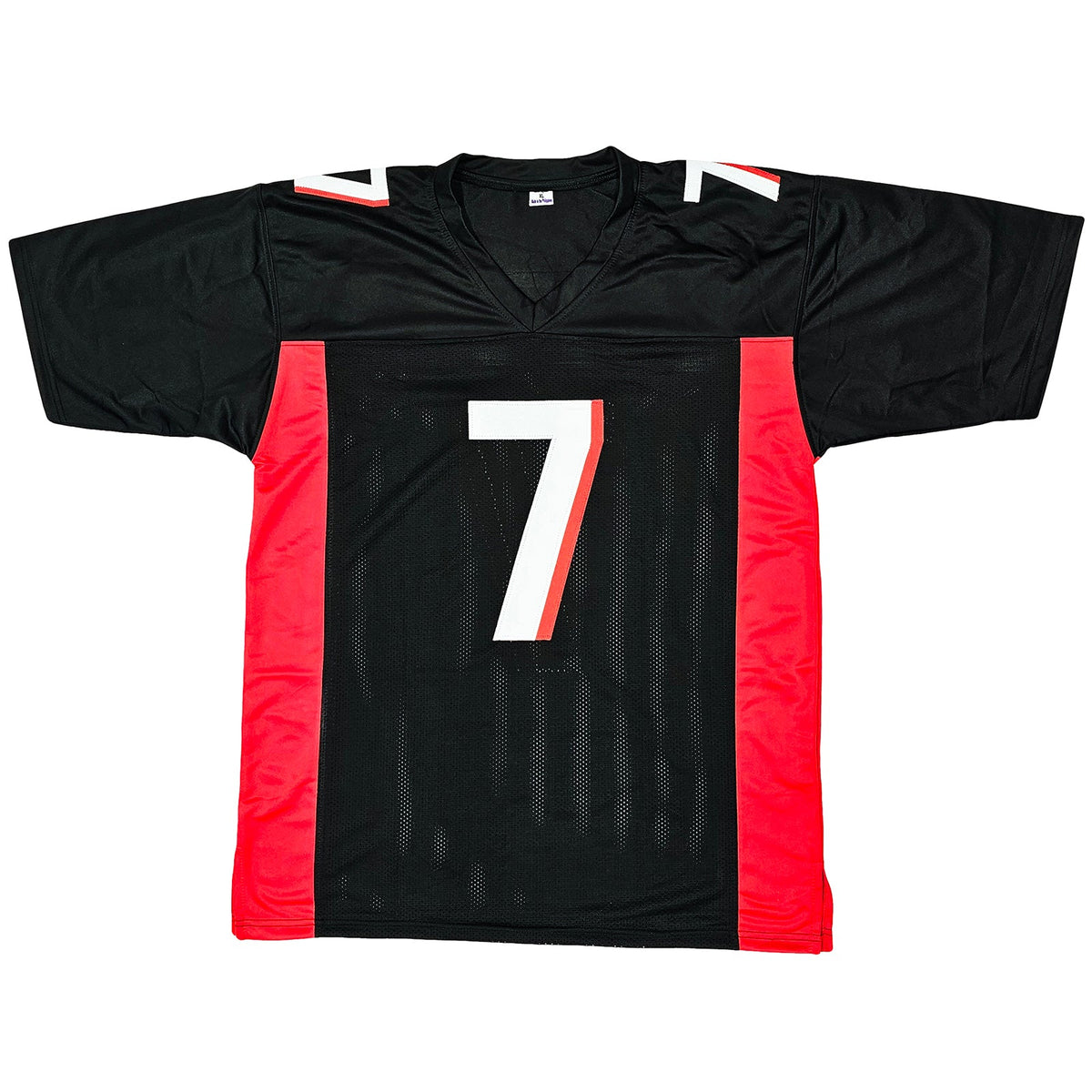 Autographed Bijan Robinson Atlanta (Black #7) Custom Jersey - BAS Witness-Powers Sports Memorabilia