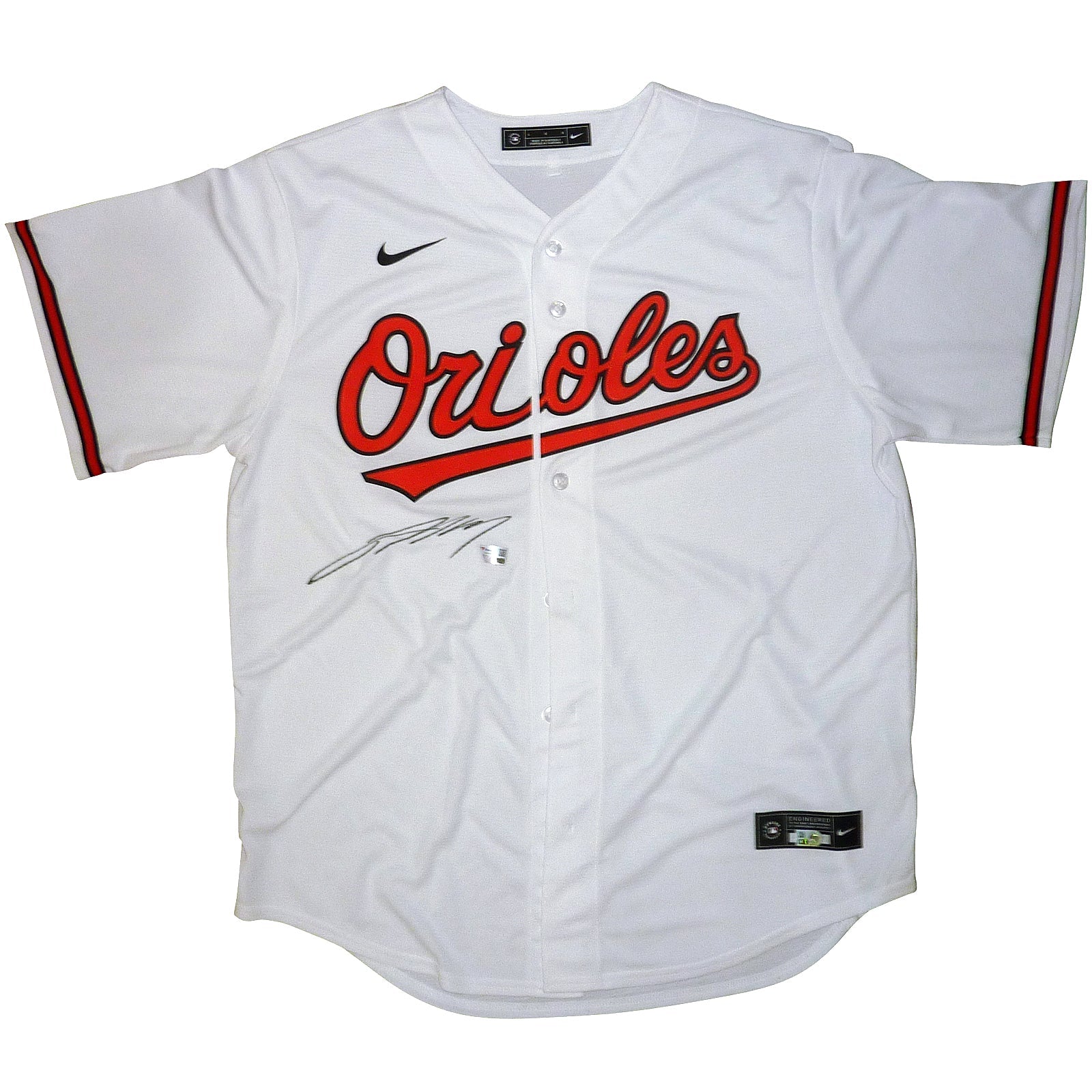 Autographed Jackson Holliday Baltimore Orioles (White Front) Nike Jersey - Fanatics-Powers Sports Memorabilia