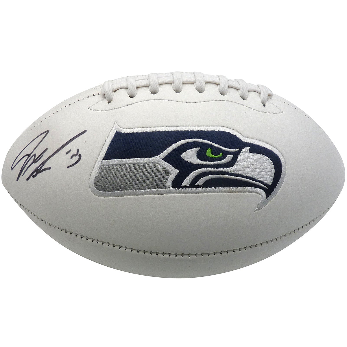 Autographed Jaxon Smith-Njigba Seattle Seahawks Logo Football - Fanatics-Powers Sports Memorabilia