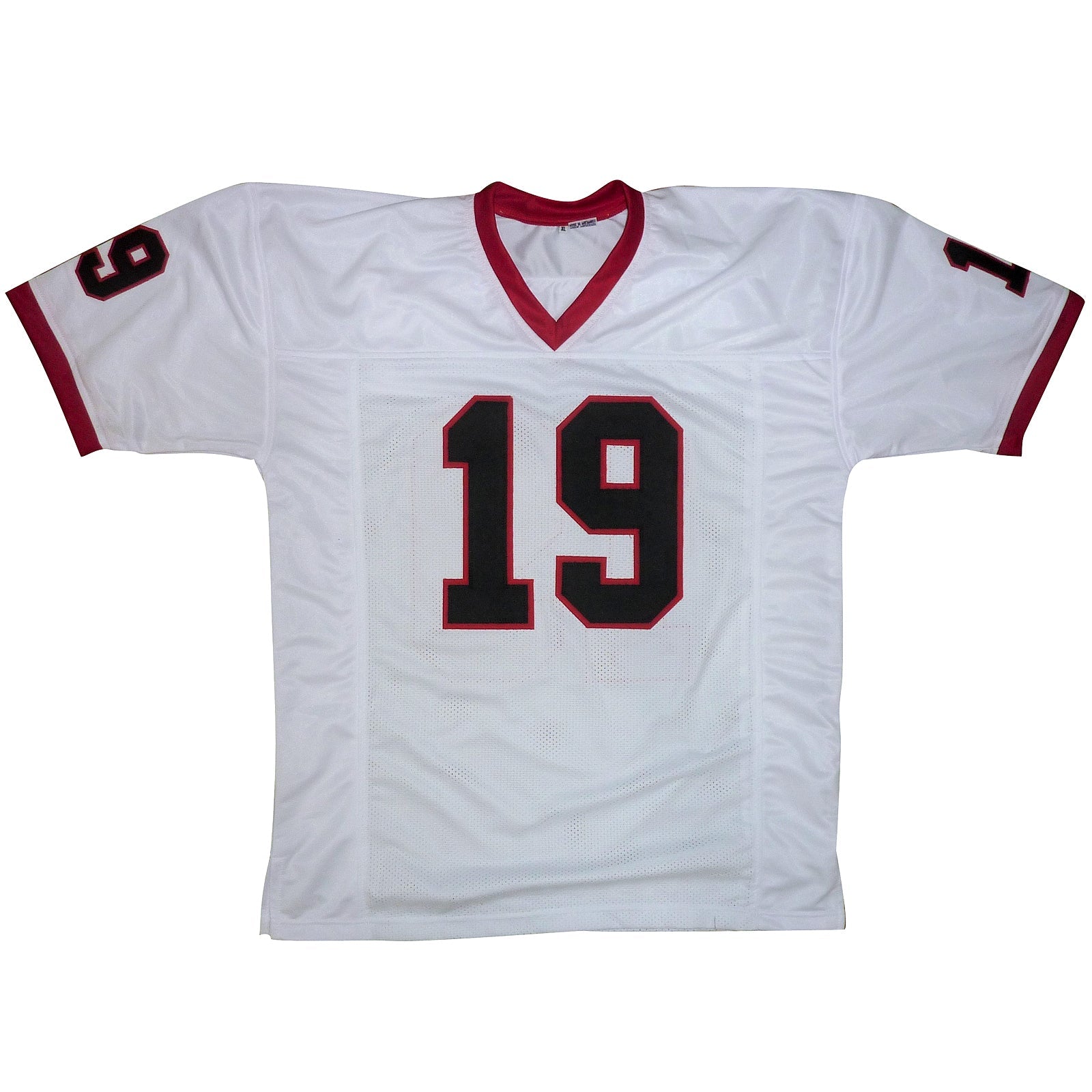 Autographed Brock Bowers Georgia Bulldogs (White #19) Custom Jersey - Beckett-Powers Sports Memorabilia