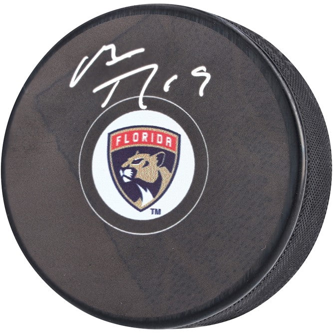 Autographed Matthew Tkachuk Florida Panthers Hockey Puck - JSA-Powers Sports Memorabilia