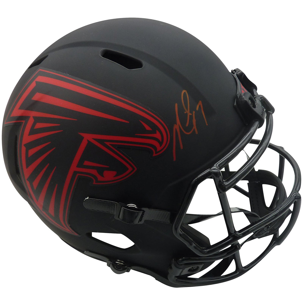 Autographed Michael Vick Atlanta Falcons (ECLIPSE) Deluxe Full-Size Replica Helmet - JSA-Powers Sports Memorabilia