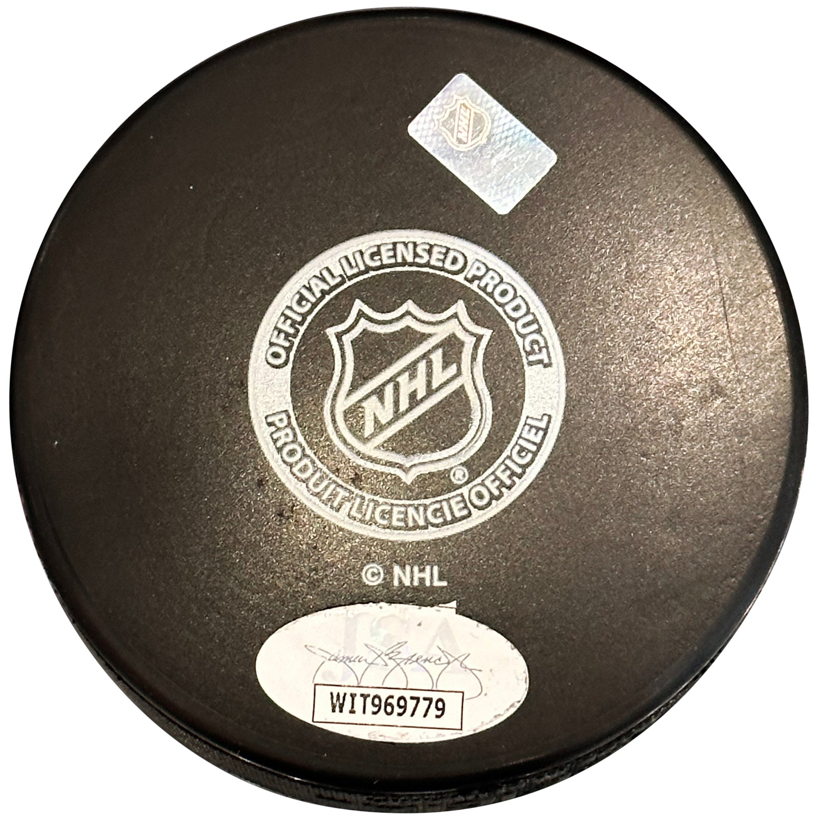 Autographed Brandon Hagel Tampa Bay Lightning Hockey Puck - JSA-Powers Sports Memorabilia