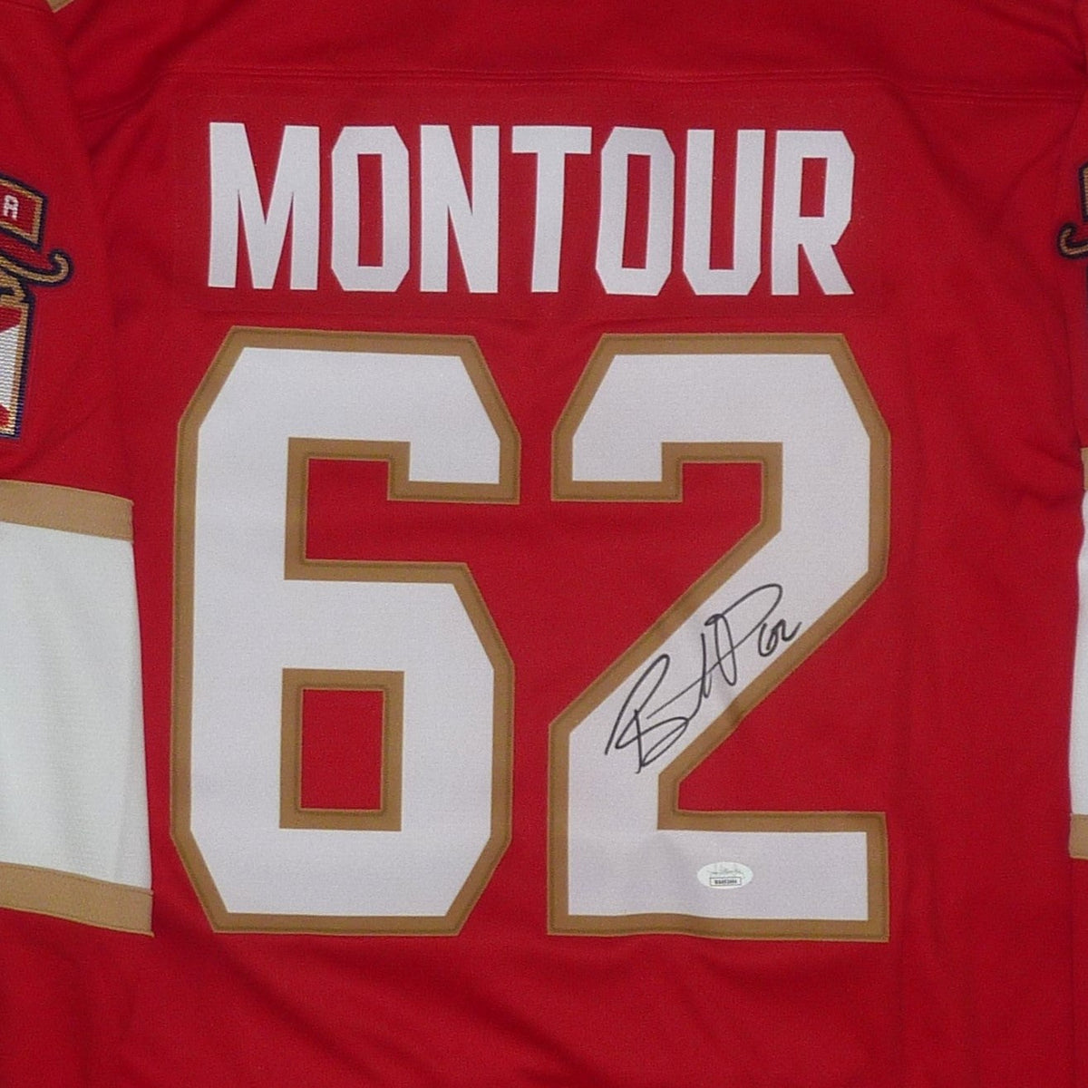 Autographed Brandon Montour Florida Panthers (Red #62) Fanatics Breakaway Authentic Jersey - JSA-Powers Sports Memorabilia