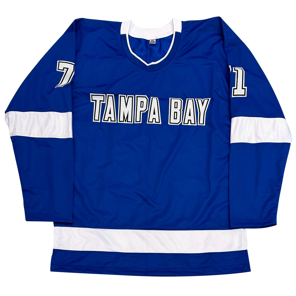 Autographed Anthony Cirelli Tampa Bay (Blue #71) Custom Hockey Jersey - JSA-Powers Sports Memorabilia