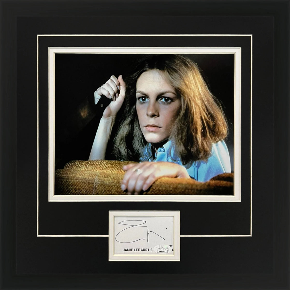 Autographed Jamie Lee Curtis Halloween 8x10 Photo Signature Series Frame - JSA-Powers Sports Memorabilia