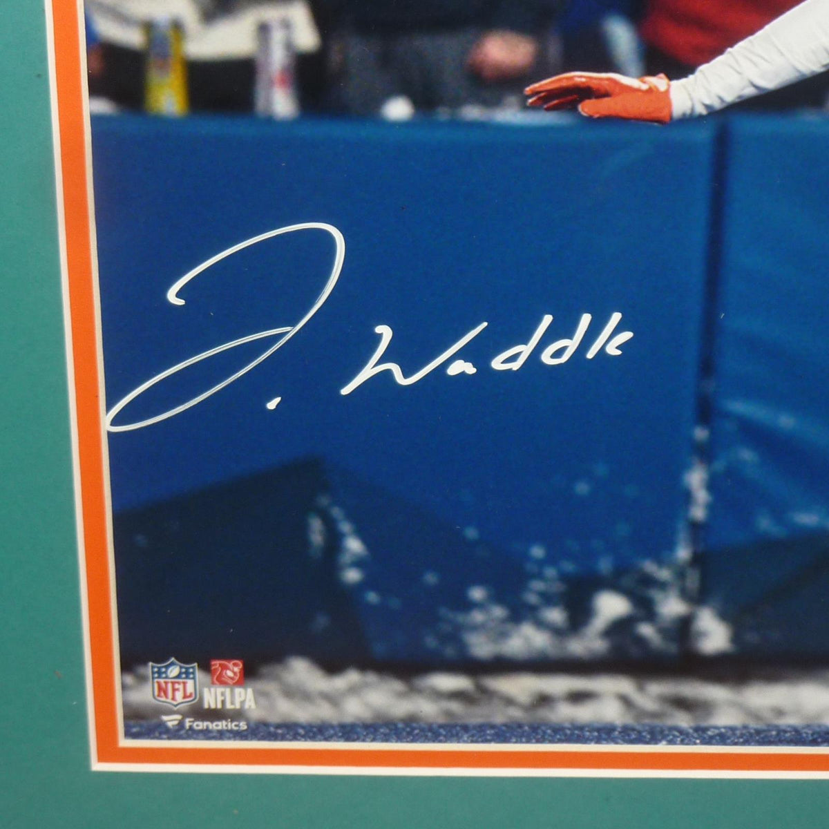Autographed Tyreek Hill And Jaylen Waddle Miami Dolphins (TD Celebration) Deluxe Framed 16x20 Photo - Beckett, Fanatics-Powers Sports Memorabilia