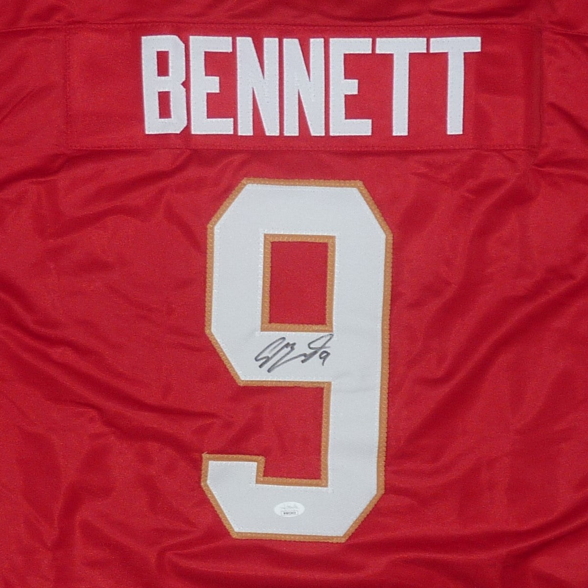 Autographed Sam Bennett Florida (Red #9) Custom Hockey Jersey - JSA-Powers Sports Memorabilia