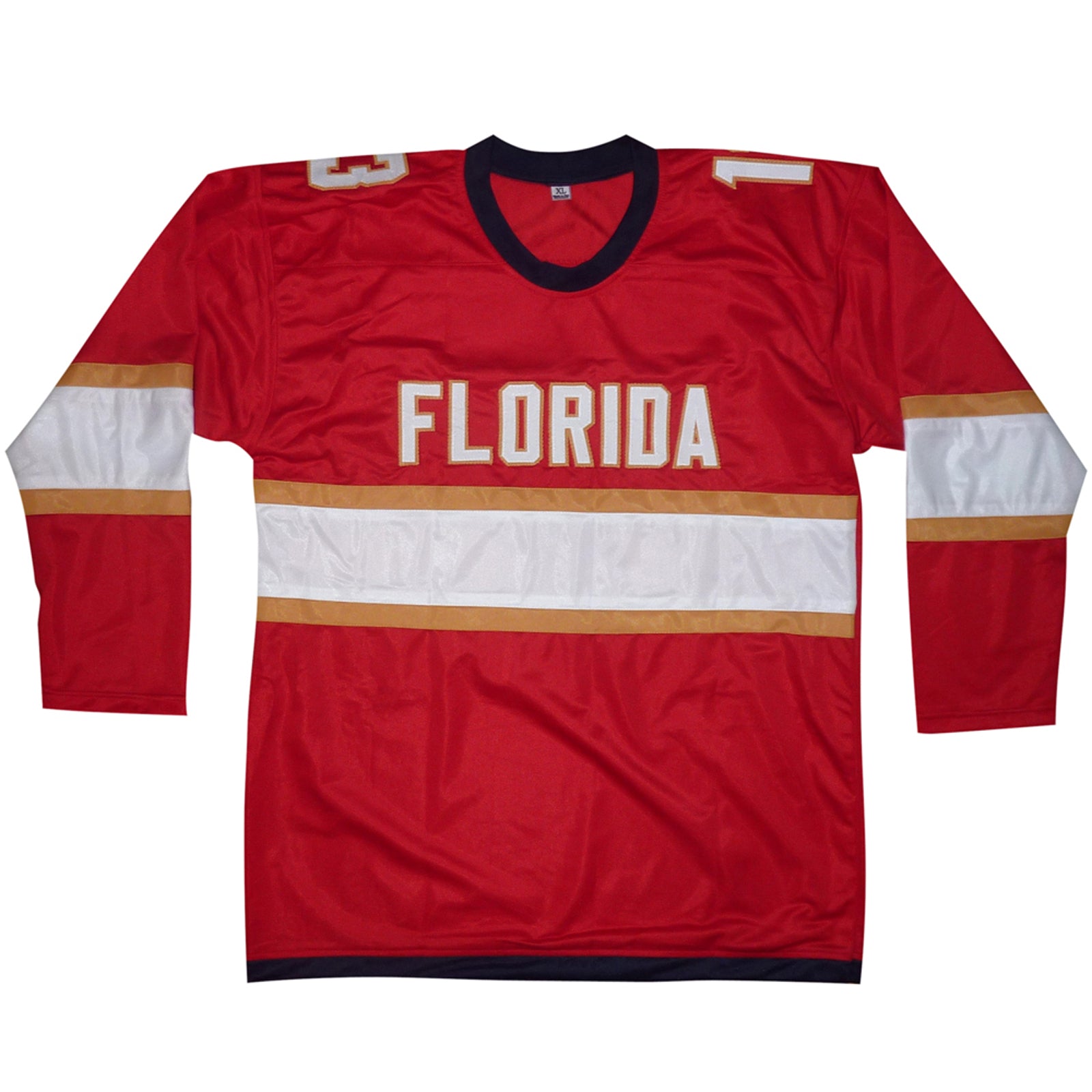 Autographed Sam Reinhart Florida (Red #13) Custom Hockey Jersey - JSA-Powers Sports Memorabilia