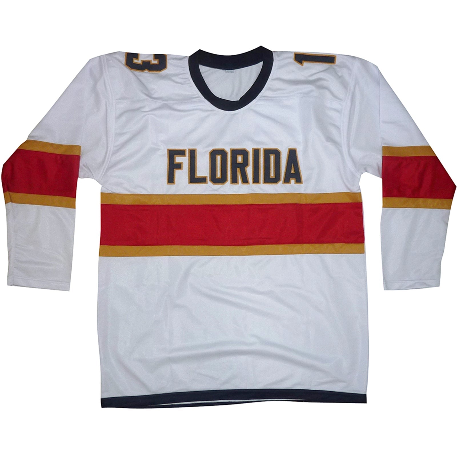 Autographed Sam Reinhart Florida (White #13) Custom Jersey - JSA-Powers Sports Memorabilia