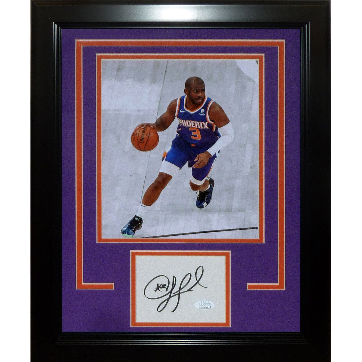 Autographed Chris Paul Phoenix Suns "Signature Series" Frame - JSA-Powers Sports Memorabilia