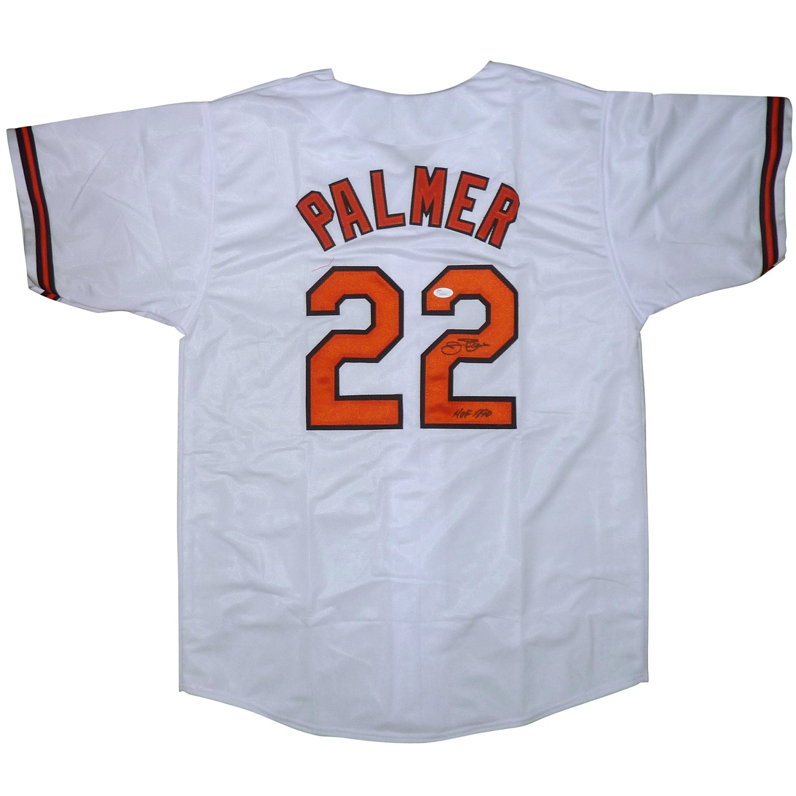 Autographed Jim Palmer Baltimore Orioles (White #22) Custom Jersey - JSA-Powers Sports Memorabilia