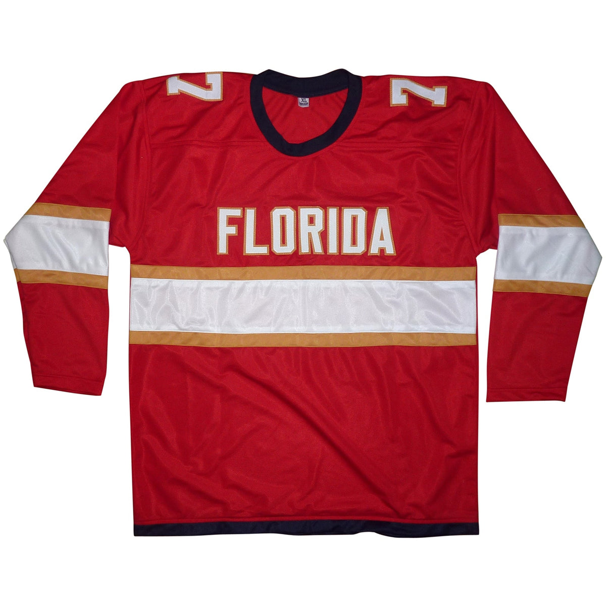 Autographed Niko Mikkola Florida (Red #77) Custom Hockey Jersey - JSA-Powers Sports Memorabilia